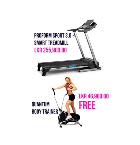 Proform Sport 3.0 Smart Treadmill With Quantum Body Trainer